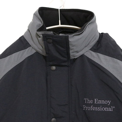 The Ennoy Professional Padded Nylon Bench Coat Black Size L