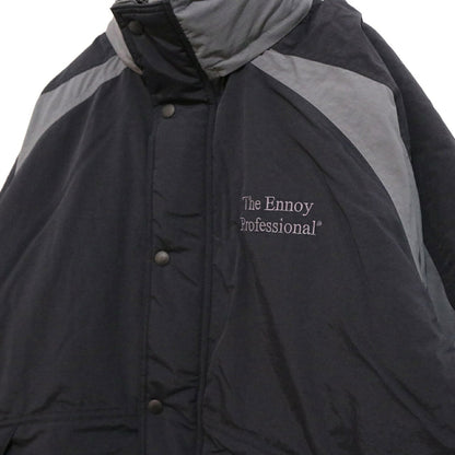 The Ennoy Professional Padded Nylon Bench Coat Black Size L
