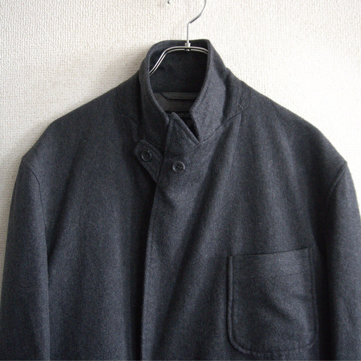 Engineered Garments Newport Jacket W/C Flannel Grey Size S