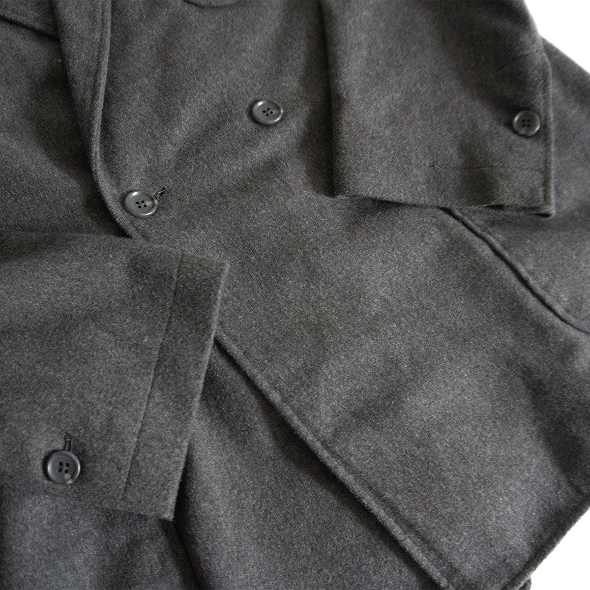 Engineered Garments Newport Jacket W/C Flannel Grey Size S