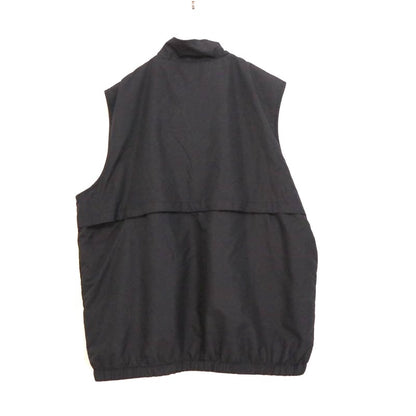 700fill Reversible Fleece Nylon Vest Black Size XL