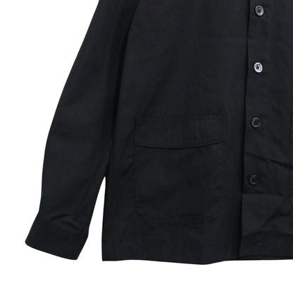 TOM FORD 24SS Cotton Silk Safari Blouson Black Size 39