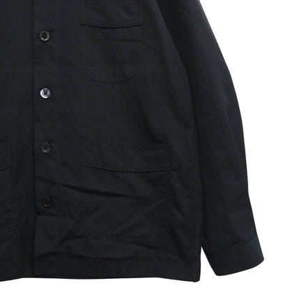 TOM FORD 24SS Cotton Silk Safari Blouson Black Size 39