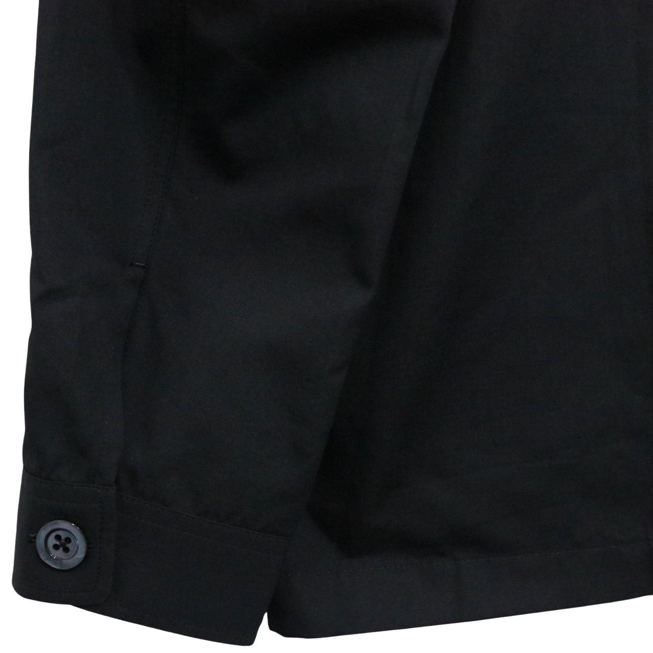 TOM FORD 24SS Cotton Silk Safari Blouson Black Size 39