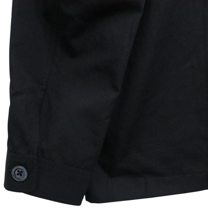 TOM FORD 24SS Cotton Silk Safari Blouson Black Size 39