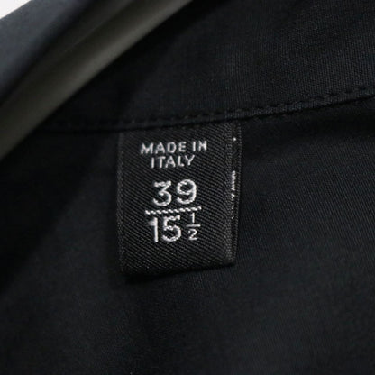 TOM FORD 24SS Cotton Silk Safari Blouson Black Size 39