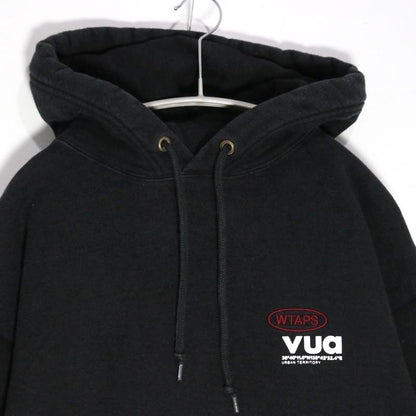 WTAPS ACADEMY Cotton Logo Hoodie Faded Black Size 03