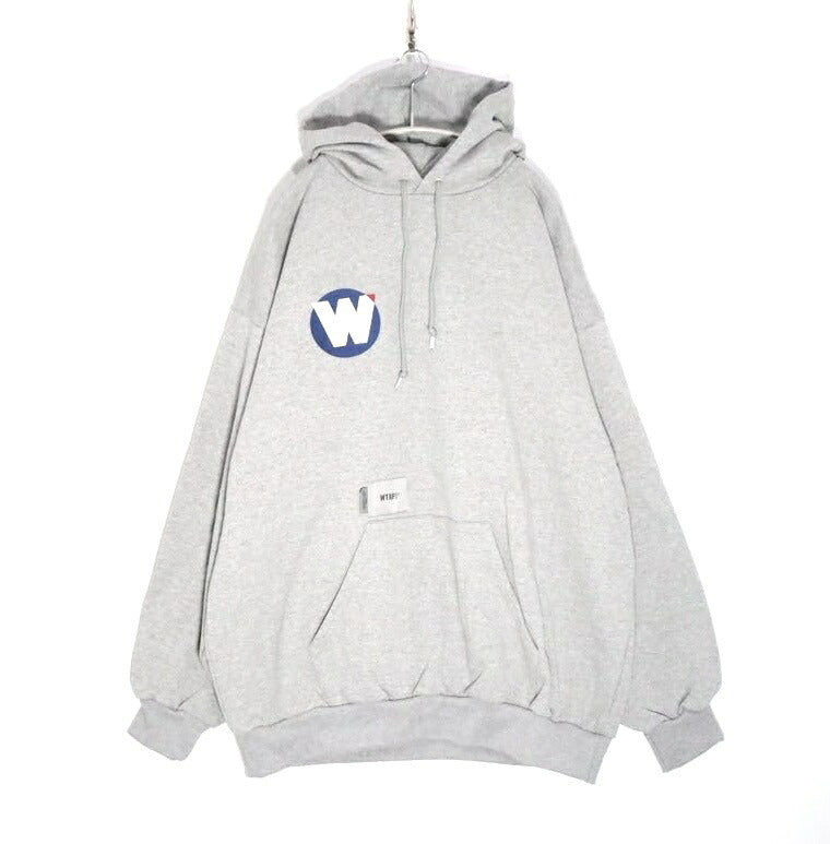 WTAPS TNNL Cotton Pullover Hoodie Gray 25AW Size 04