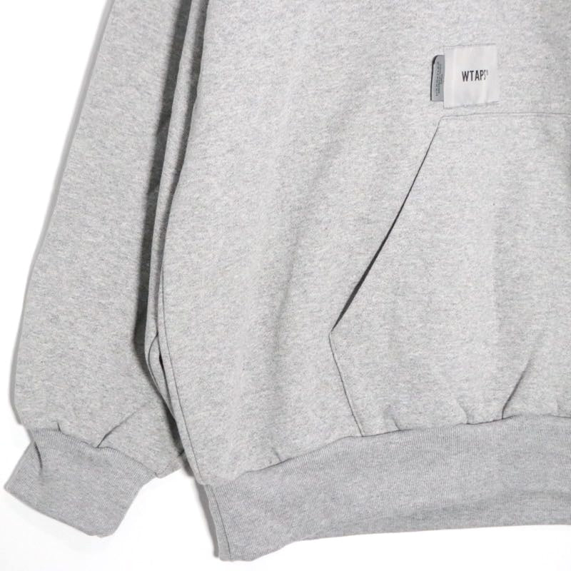 WTAPS TNNL Cotton Pullover Hoodie Gray 25AW Size 04