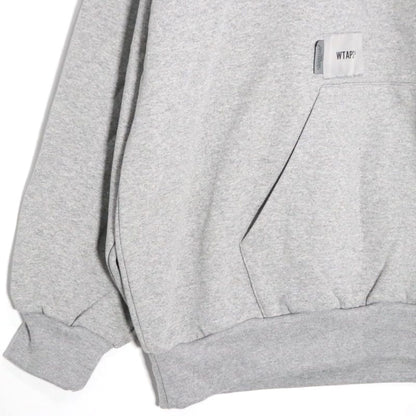 WTAPS TNNL Cotton Pullover Hoodie Gray 25AW Size 04