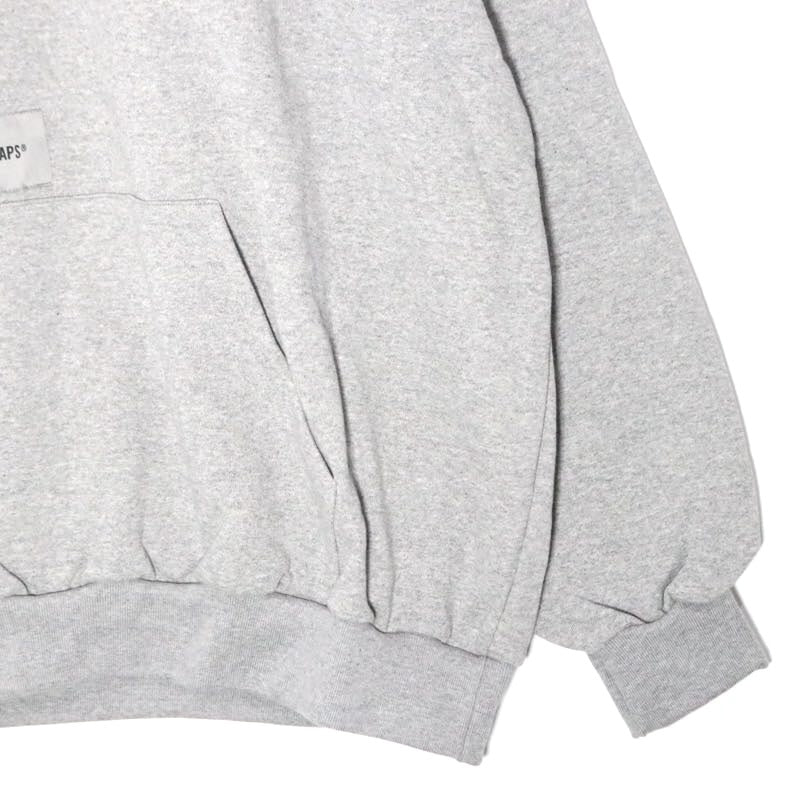 WTAPS TNNL Cotton Pullover Hoodie Gray 25AW Size 04