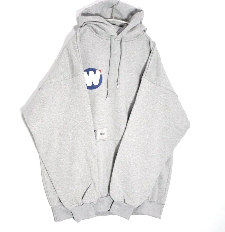 WTAPS TNNL Cotton Pullover Hoodie Gray 25AW Size 04