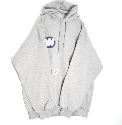WTAPS TNNL Cotton Pullover Hoodie Gray 25AW Size 04
