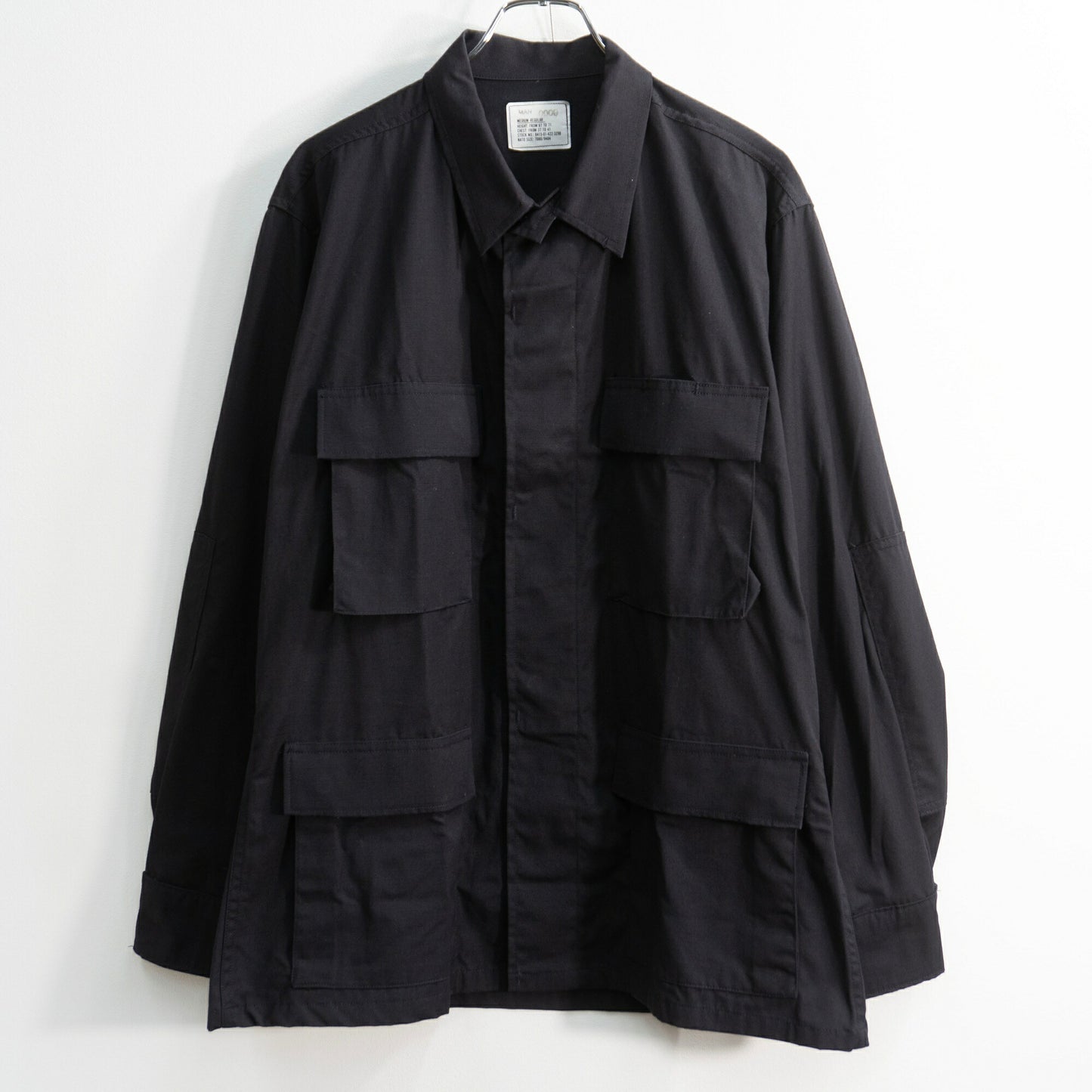 US ARMY '97 Black357 BDU Ripstop Jacket Size MEDIUM-REGULAR