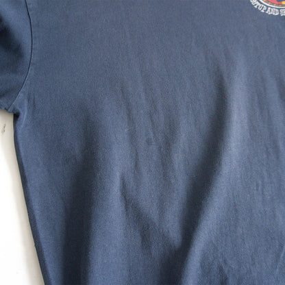 USA 90s Old Stussy Double Sided Print Long Sleeve T-Shirt Size M