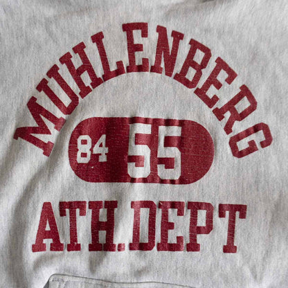 CHAMPION 80s Reverse Weave College Logo Hoodie Size M