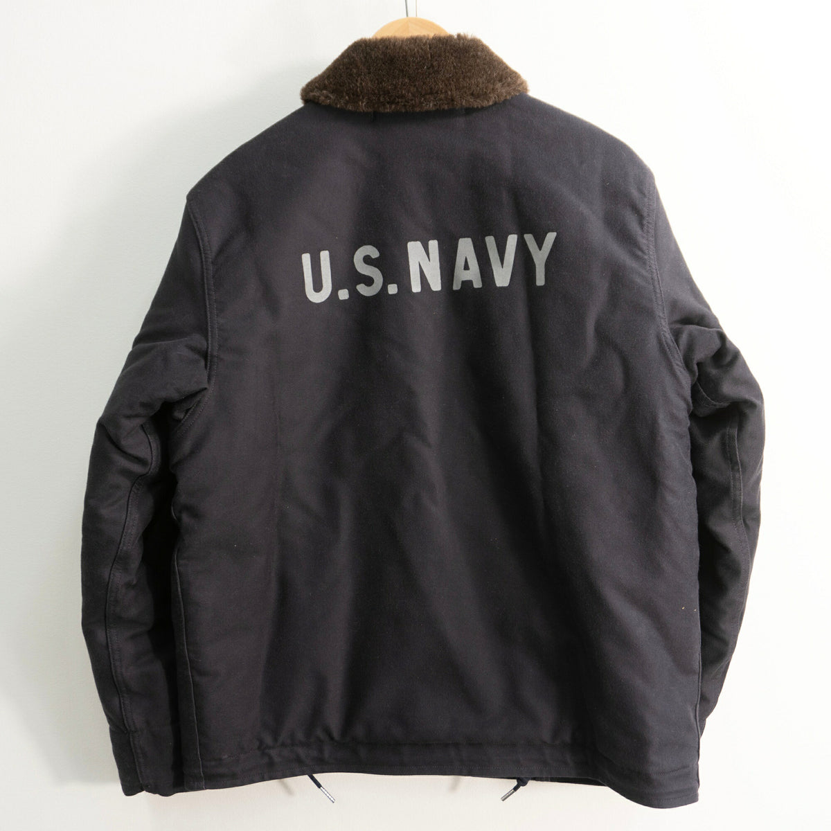 THE REAL McCOY'S N-1 Deck Jacket Navy Size 40