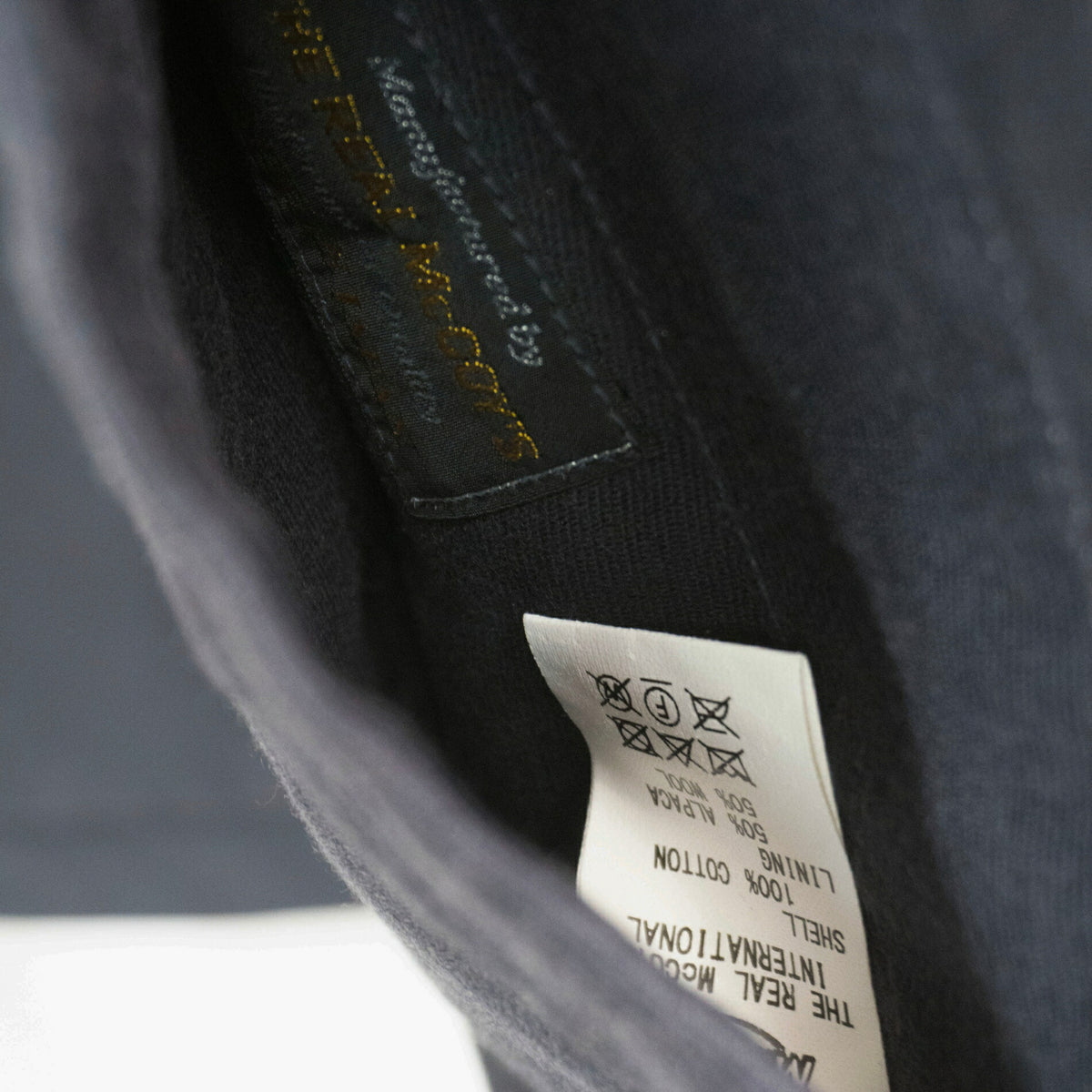 THE REAL McCOY'S N-1 Deck Jacket Navy Size 40