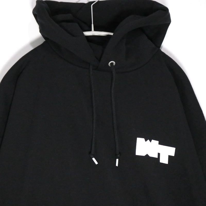 WTAPS 25AW PAVILION Graphic Cotton Hoodie Black Size 03