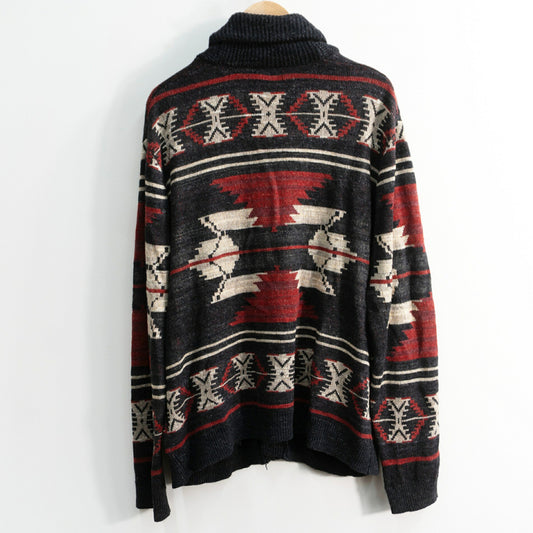 POLO RALPH LAUREN Native Shawl Collar Cardigan Size L