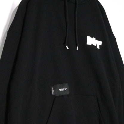 WTAPS 25AW PAVILION Graphic Cotton Hoodie Black Size 03