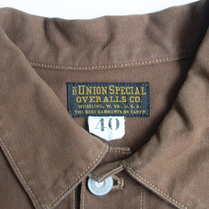 FREEWHEELERS UNION SPECIAL OVERALLS Gold Work Jacket Size 40