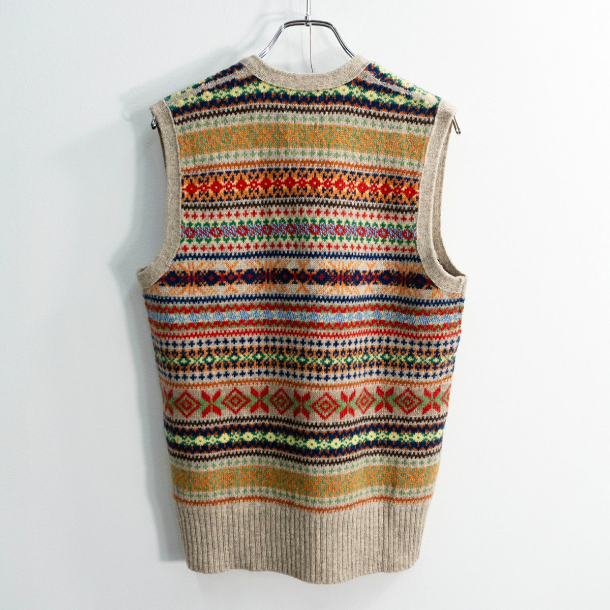 RRL Wool Fair Isle Knit Vest Size S