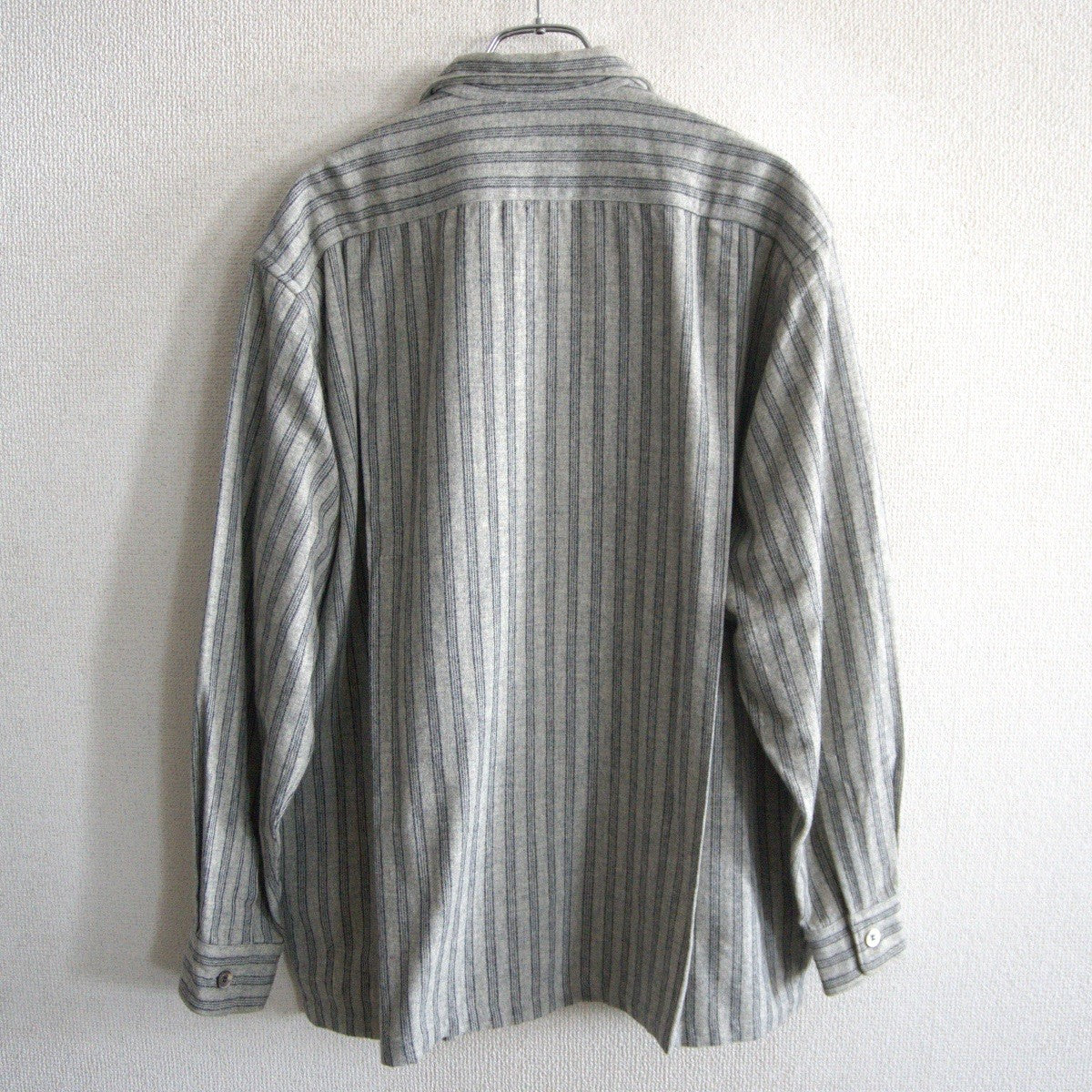 COMME des GARCONS HOMME 90s Open Collar Stripe Shirt