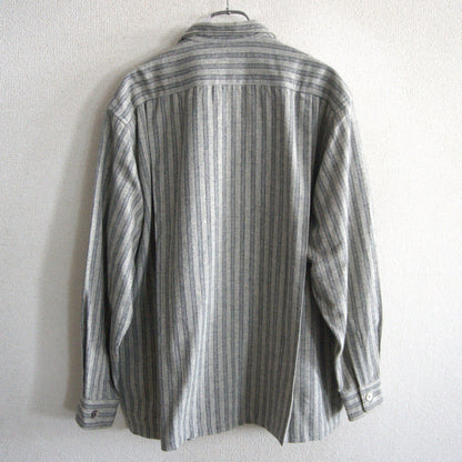 COMME des GARCONS HOMME 90s Open Collar Stripe Shirt