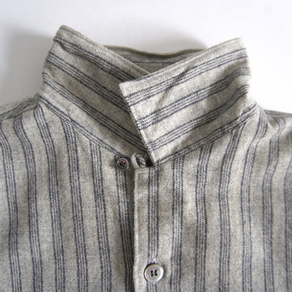 COMME des GARCONS HOMME 90s Open Collar Stripe Shirt