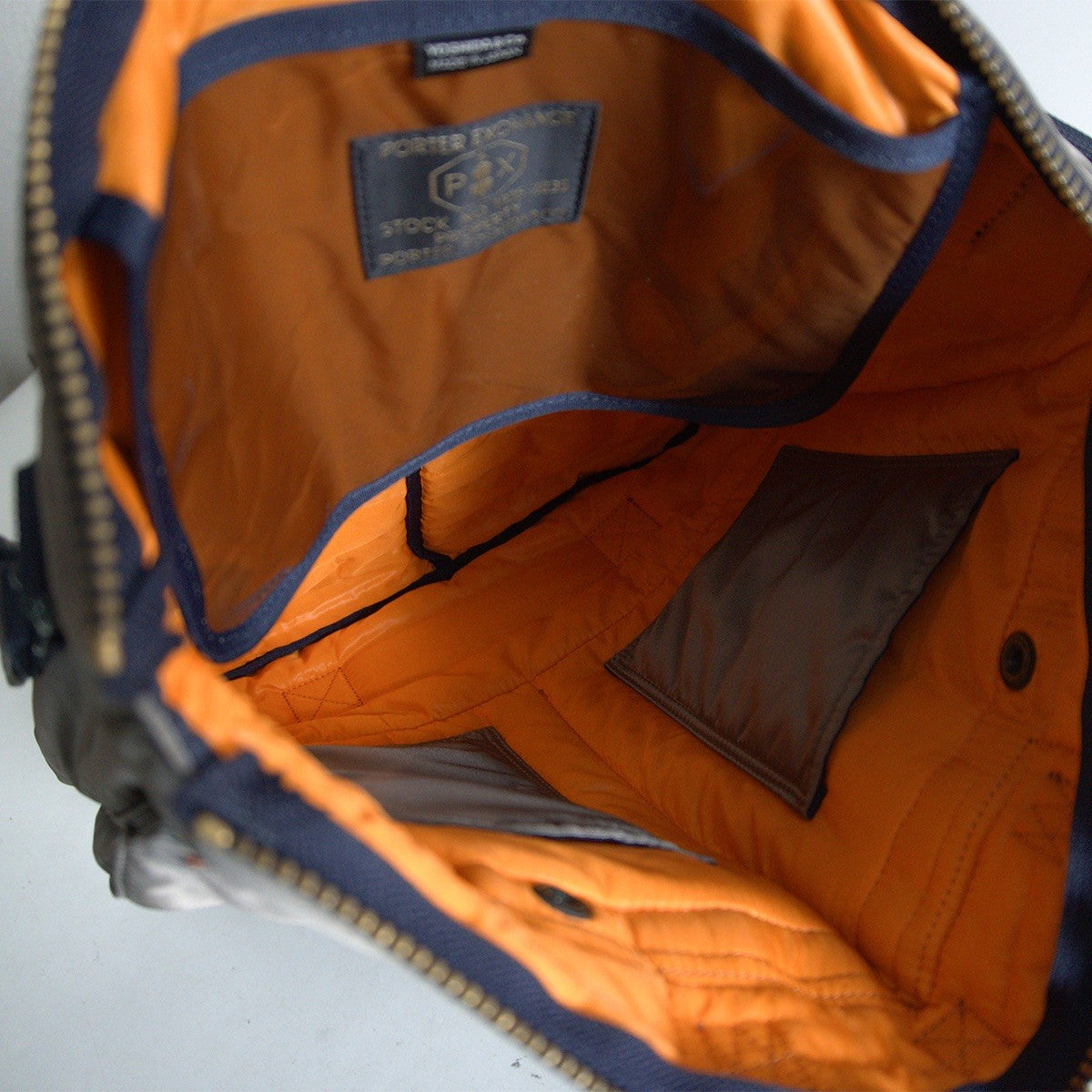 PORTER PX Tanker 2-Way Helmet Bag Silver Gray