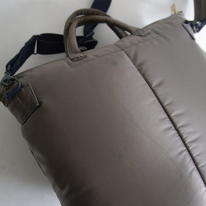 PORTER PX Tanker 2-Way Helmet Bag Silver Gray