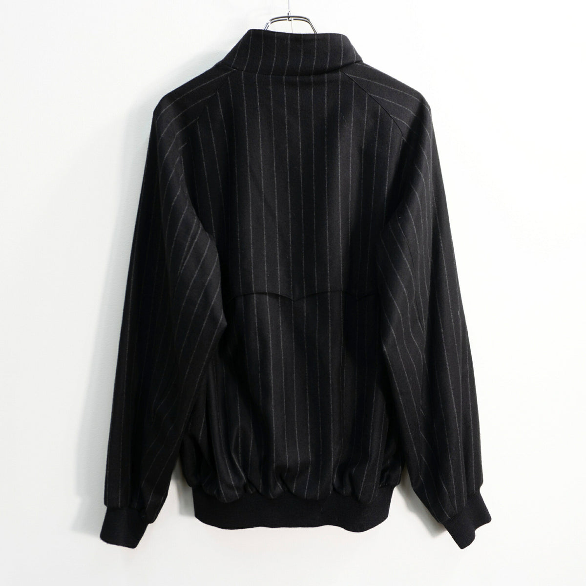 BARACUTA G9 Wool Stripe Harrington Jacket Size 42