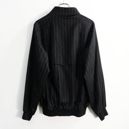 BARACUTA G9 Wool Stripe Harrington Jacket Size 42