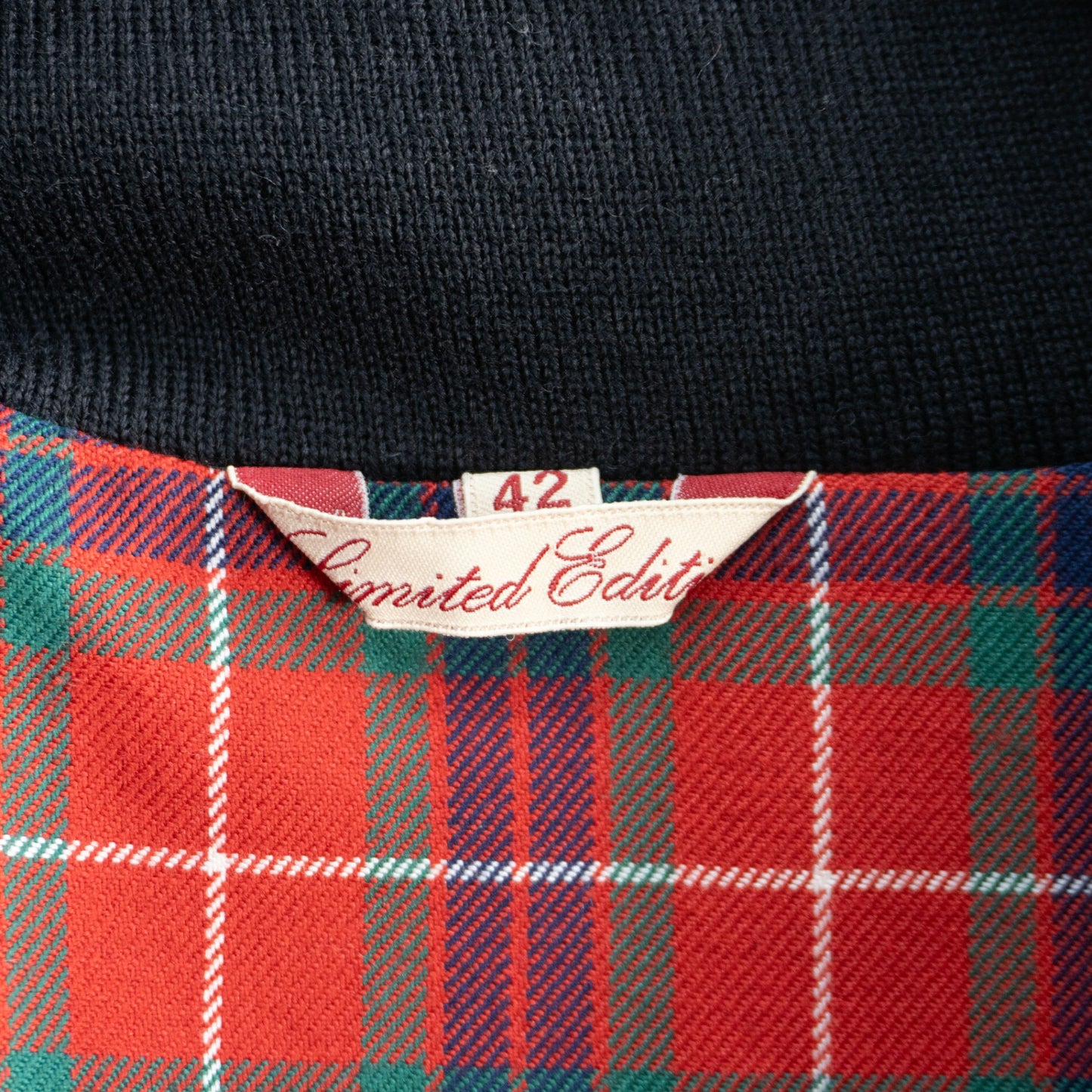 BARACUTA G9 Wool Stripe Harrington Jacket Size 42