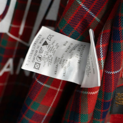 BARACUTA G9 Wool Stripe Harrington Jacket Size 42