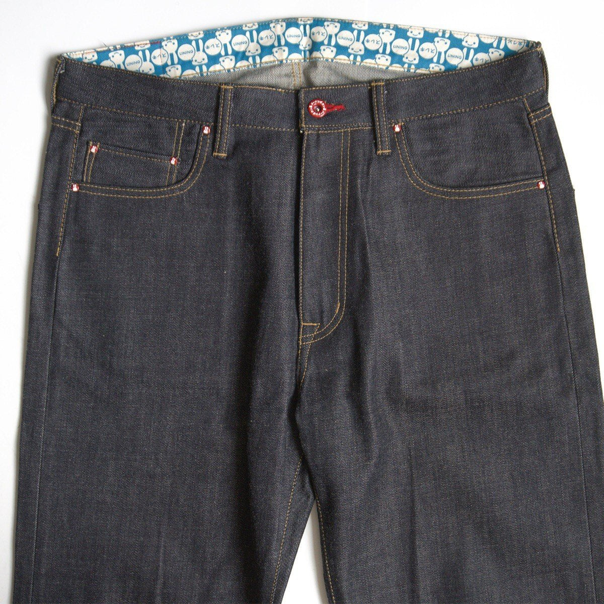 CUNE 5-Rabbit Print Denim Jeans Size 36