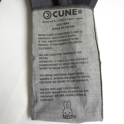 CUNE 5-Rabbit Print Denim Jeans Size 36