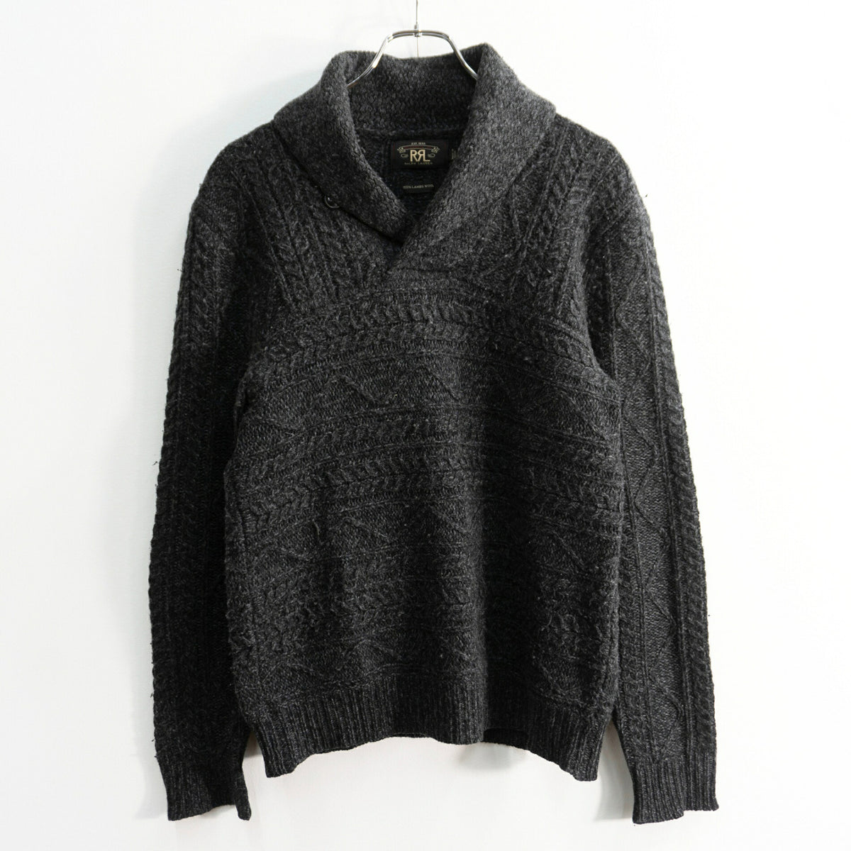 RRL Wool Shawl Collar Pullover Sweater Size S