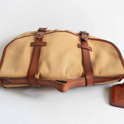 POLO RALPH LAUREN Vintage Canvas Leather Messenger Bag
