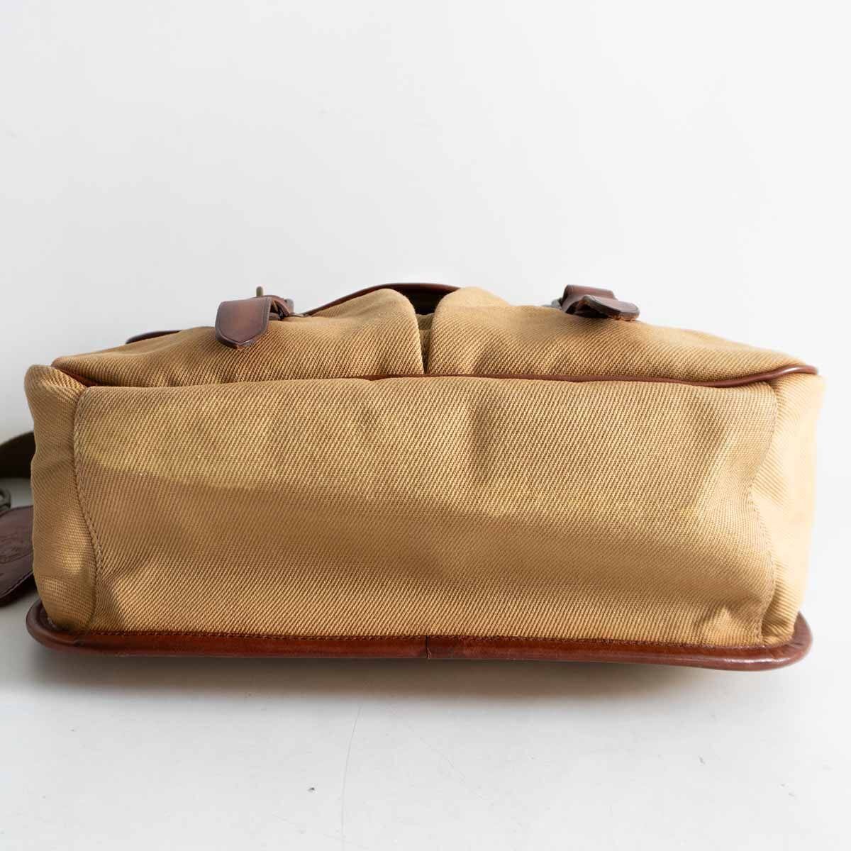 POLO RALPH LAUREN Vintage Canvas Leather Messenger Bag