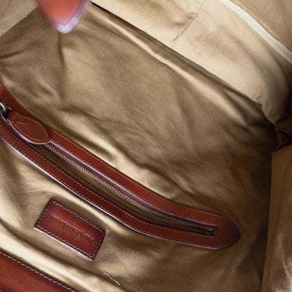POLO RALPH LAUREN Vintage Canvas Leather Messenger Bag