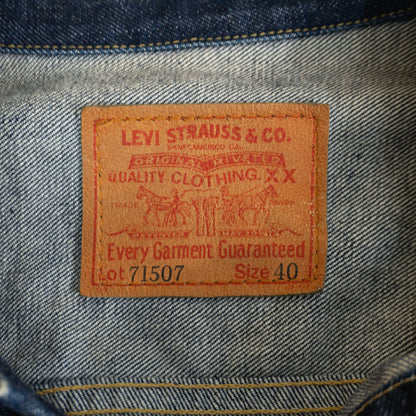 LEVI'S 507XX 2nd Type Big E Denim Jacket Size 40