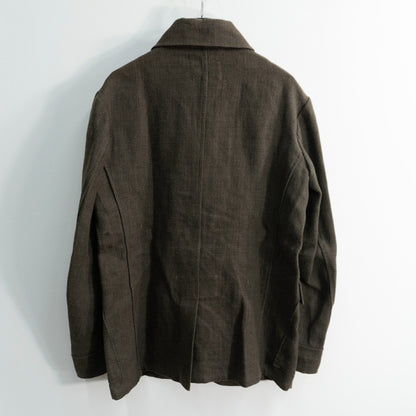 NIGEL CABOURN Linen Coverall Jacket Made in England Size 48