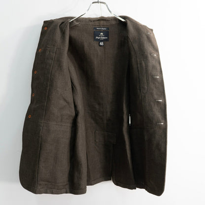 NIGEL CABOURN Linen Coverall Jacket Made in England Size 48