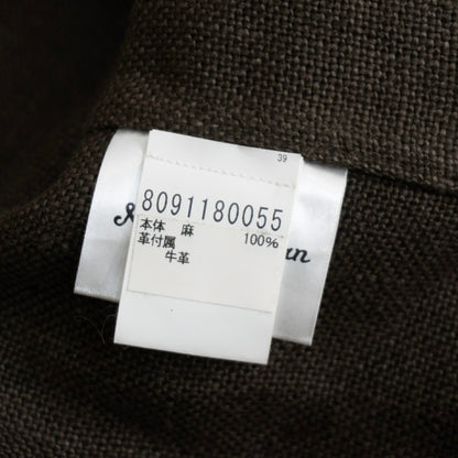 NIGEL CABOURN Linen Coverall Jacket Made in England Size 48