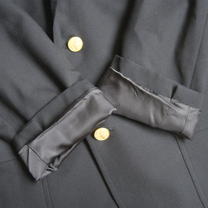 BROOKS BROTHERS Gold Button Navy Blazer Size 37SHT