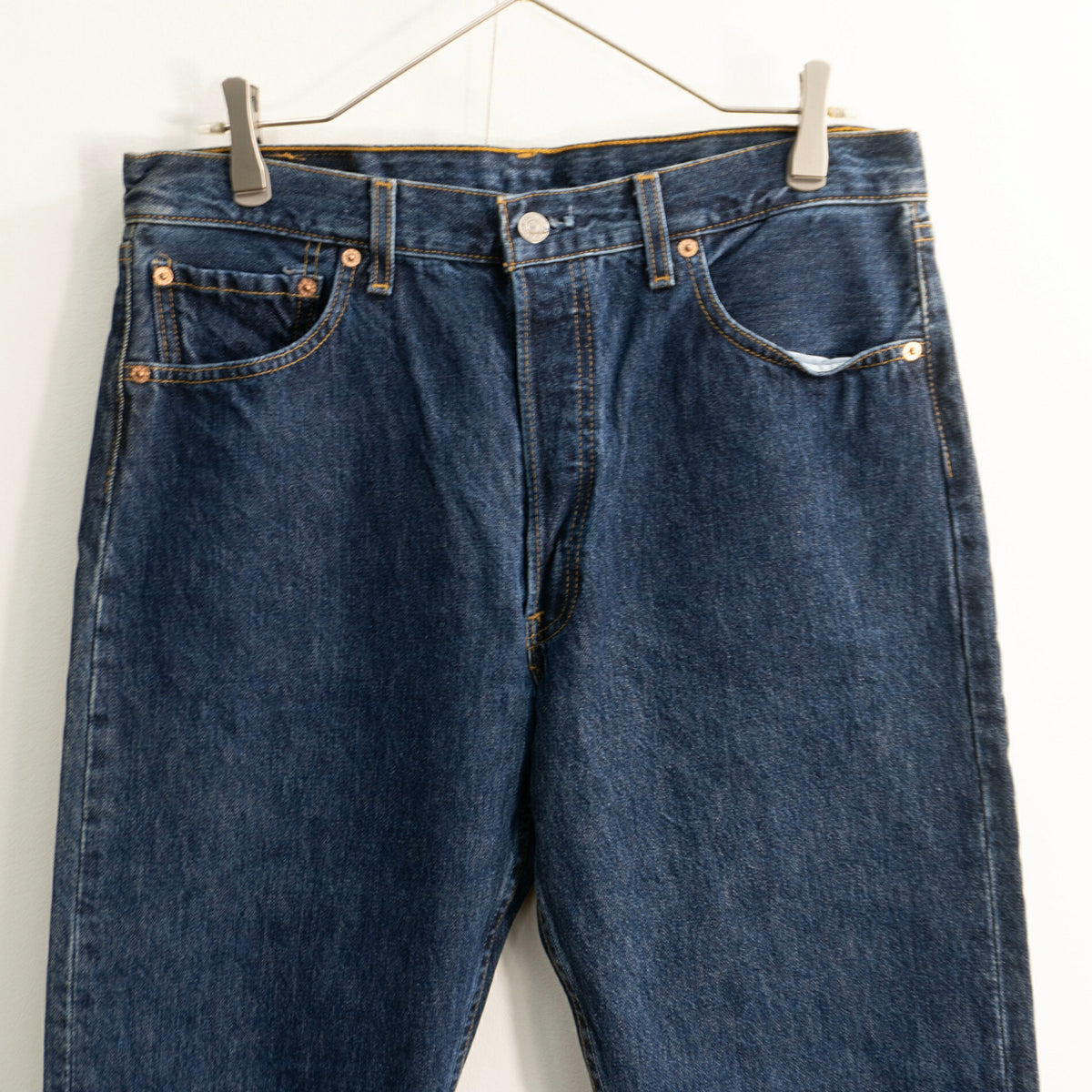 LEVI'S 90s USA Made 501 Denim Jeans Size 34×32