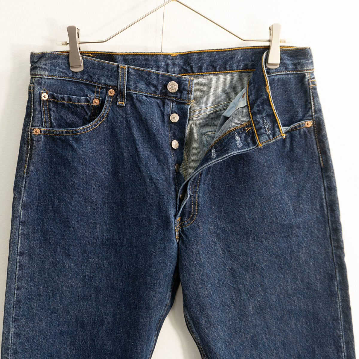 LEVI'S 90s USA Made 501 Denim Jeans Size 34×32