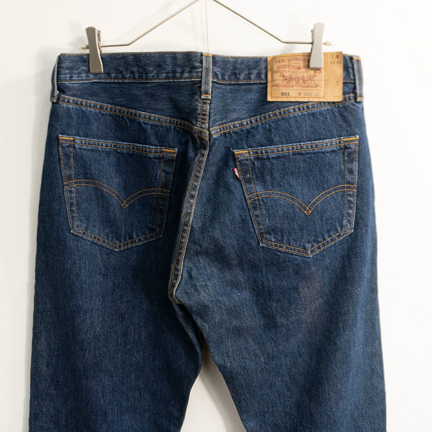 LEVI'S 90s USA Made 501 Denim Jeans Size 34×32